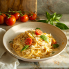 Sun-Kissed Tomato Tango with Garlic Ricotta Pasta